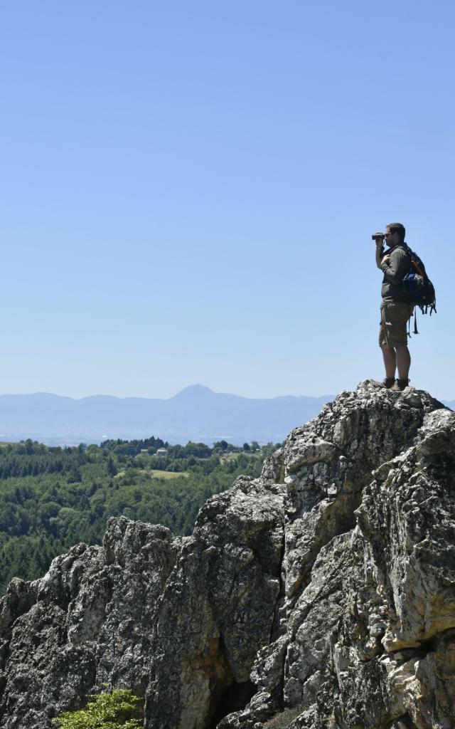 Viewpoint at Saint-Rémy-sur-Durolle