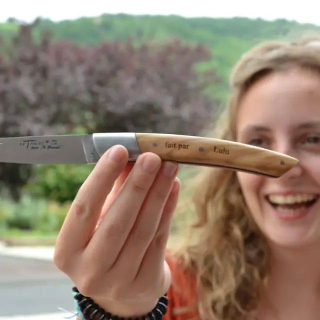 Assembling your knife, Robert David cutlery