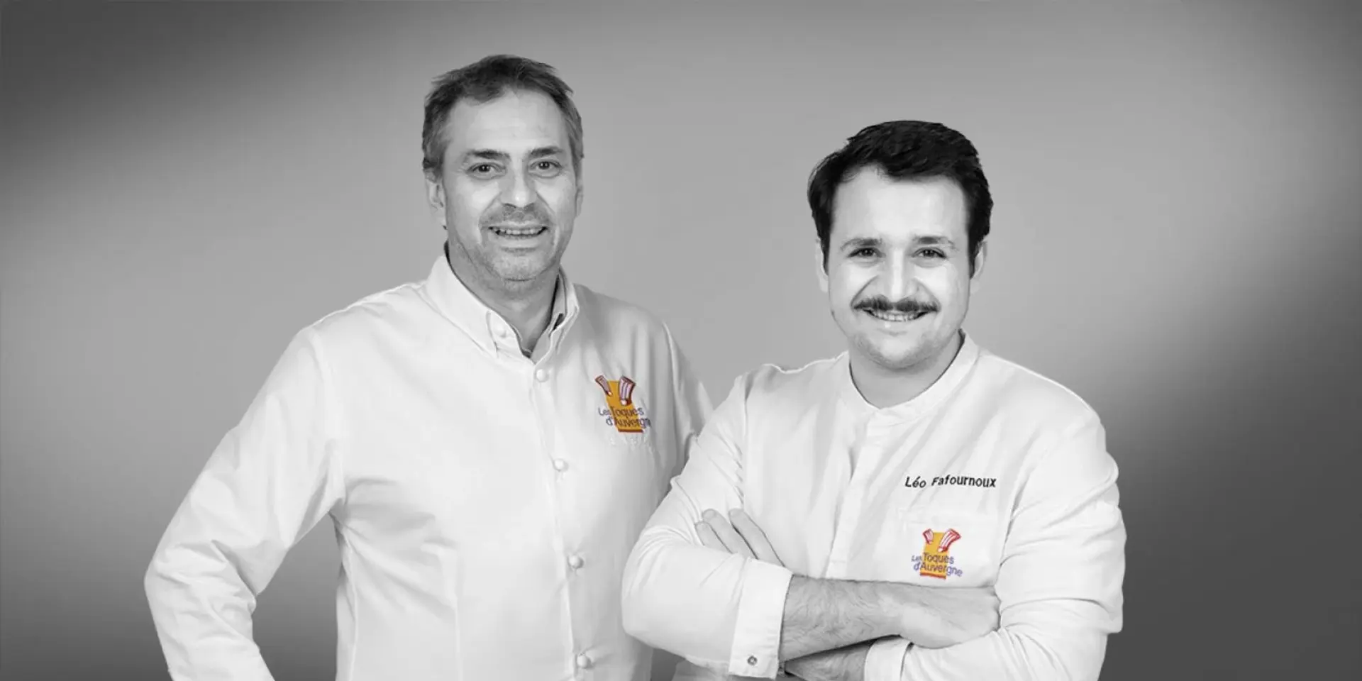 Portrait de Jean-François Fafournoux, chef Toques d’Auvergne au restaurant Aux Chênes à Augerolles, passation à Léo